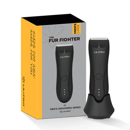 LILIPRO B9 Body Hair Grooming Clipper Rechargeable Waterproof Groin Shaver for Men with Ceramic Blade Razor