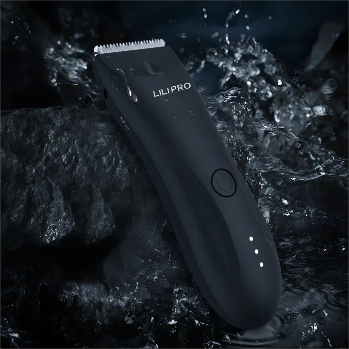 LILIPRO B9 Body Hair Grooming Clipper Rechargeable Waterproof Groin Shaver for Men with Ceramic Blade Razor